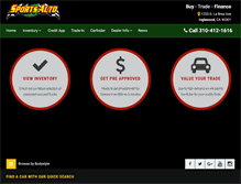 Tablet Screenshot of mysportsauto.com